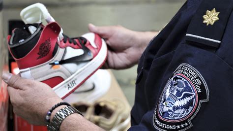 us customs fake shoes|importing counterfeit luggage into usa.